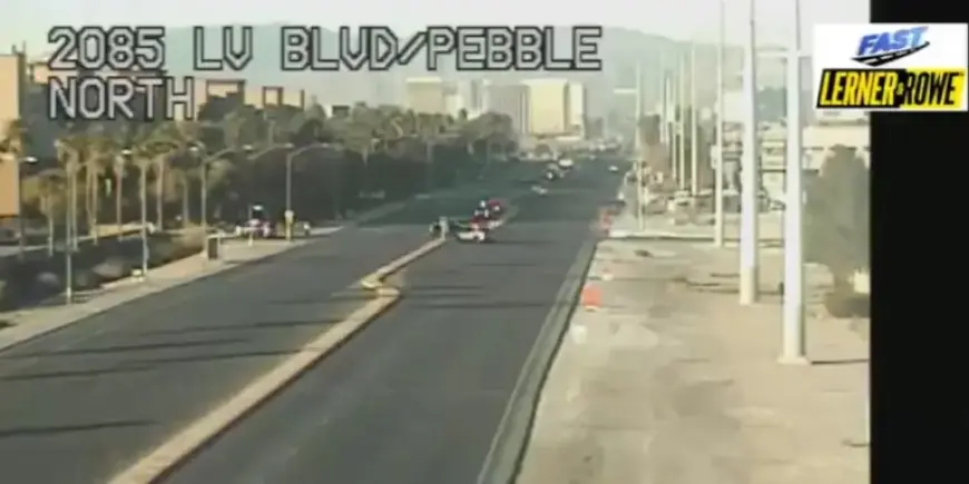 Motorcyclist Critically Injured in South Las Vegas Crash, Police Report