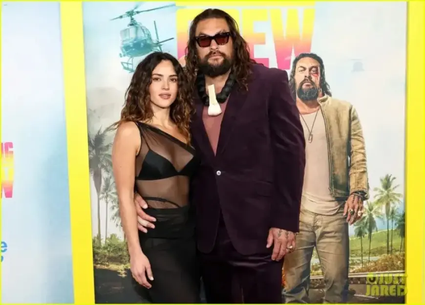Adria Arjona Supports Jason Momoa at ‘The Wrecking Crew’ NYC Premiere