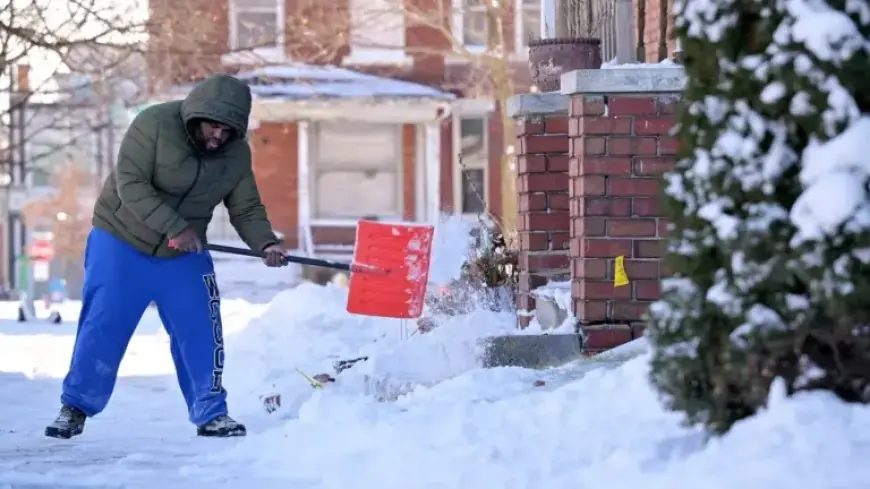 Michigan Braces for Up to 7 Inches of Snow and Frigid Cold