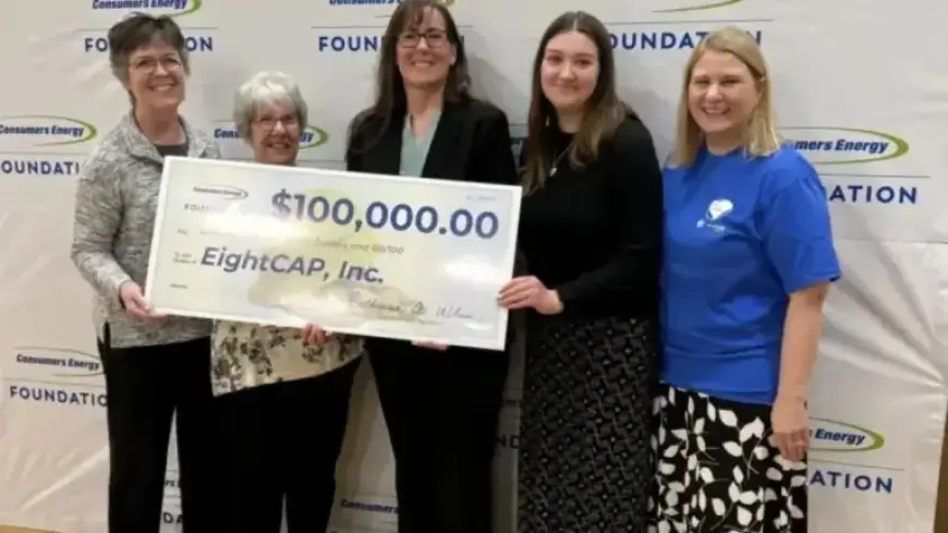 Consumers Energy Foundation Awards $100,000 Grant to EightCAP