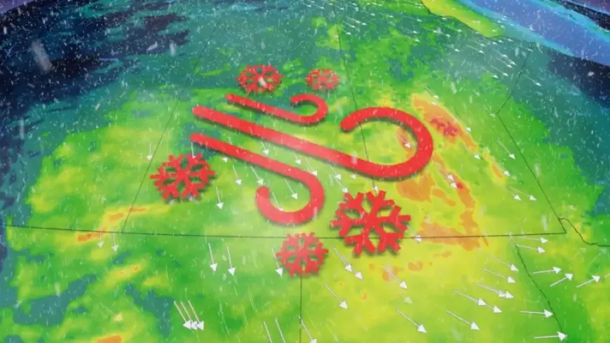 Blowing Snow Intensifies Travel Hazards in Eastern Prairies