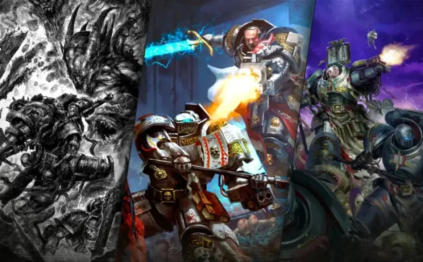 Exploring Grey Knights: Evolution of Warhammer Art Over the Years