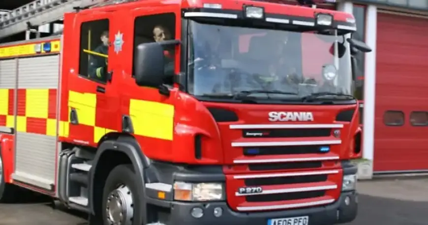 Truck Spill Sparks Fire on M25