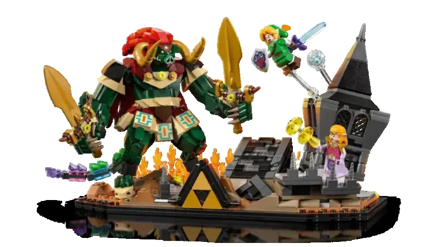 LEGO Unveils Ocarina of Time Battle Set with Link, Zelda vs. Ganon