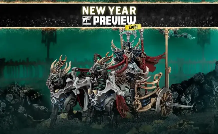 “Preview: Unleash New Ossiarch Bonereapers for a Thrilling New Year”