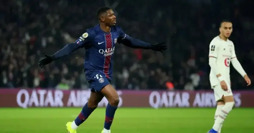 Ousmane Dembélé Scores Stunning Goal for PSG Against Lille
