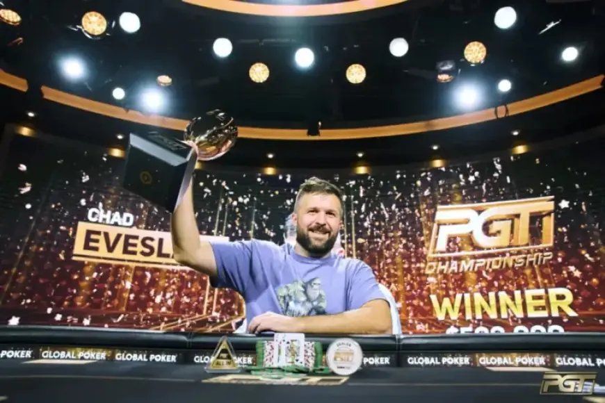Chad Eveslage Wins PGT Championship, Showcasing Hold’em Mastery with $500K Prize