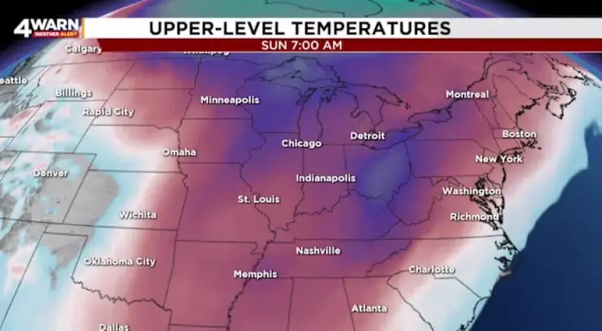 Metro Detroit Braces for Snowy Weekend and Bitter Cold Conditions