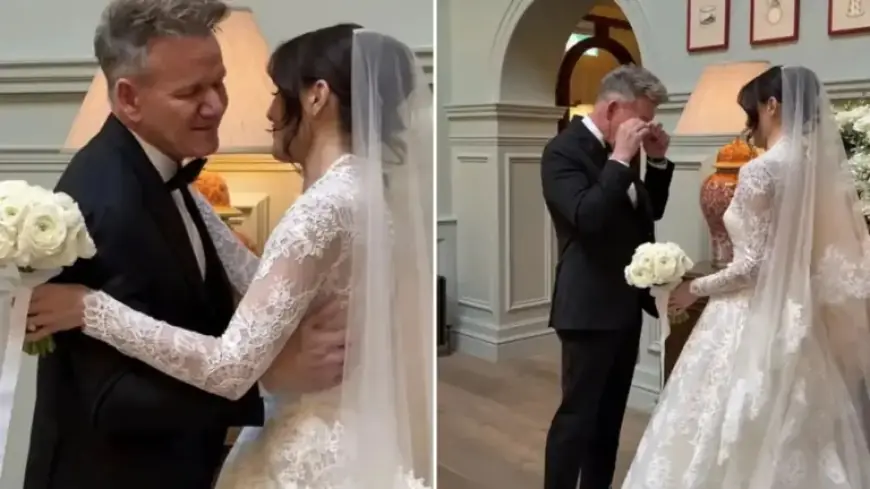 Gordon Ramsay Tearfully Celebrates Daughter Holly’s Wedding to Adam Peaty