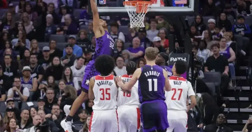 Sabonis Leads Kings to Fourth Consecutive Win Over Wizards