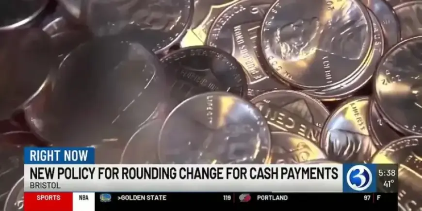 Bristol Implements Penny Rounding After Federal Mint Halts Production