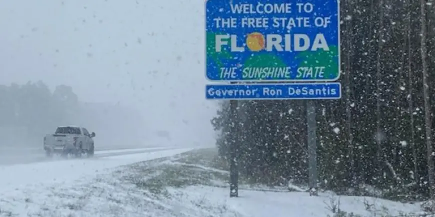 Historic Southeast Snowfall: Rare Winter Weather to Hit Florida and Carolinas
