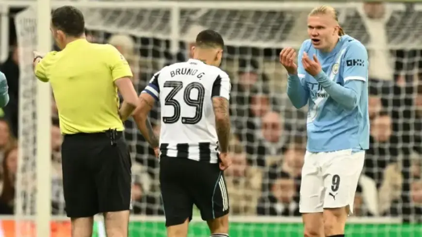 Pep Guardiola Criticizes Referees Over Erling Haaland’s Treatment at Man City