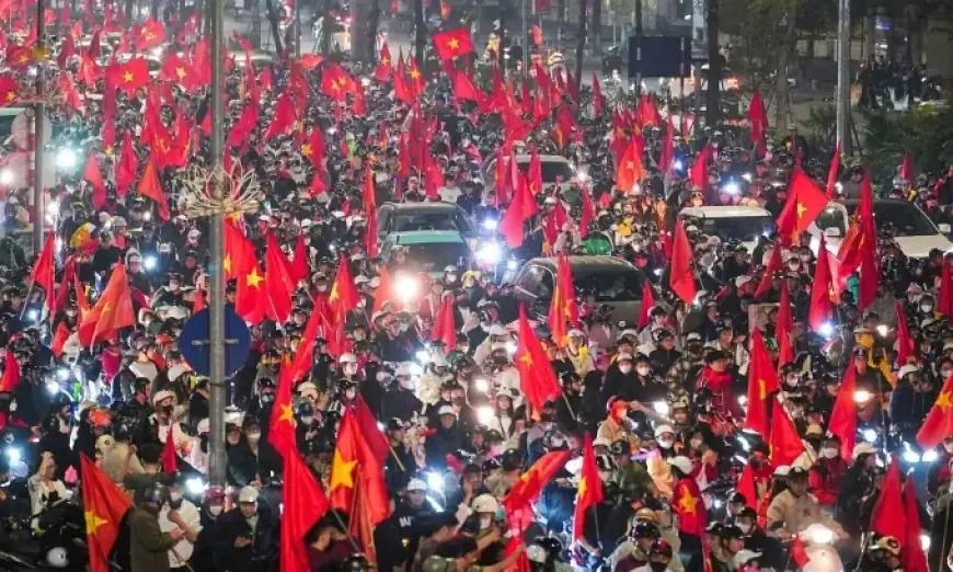 Vietnam’s U23 Squad Reaches Asian Cup Semifinals, Sparking Citywide Celebrations