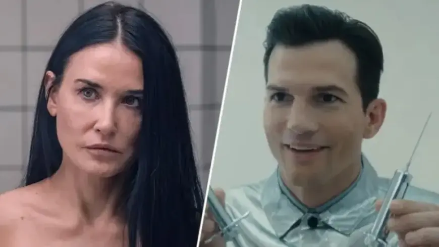 Ashton Kutcher Compares ‘The Beauty’ to ‘The Substance’