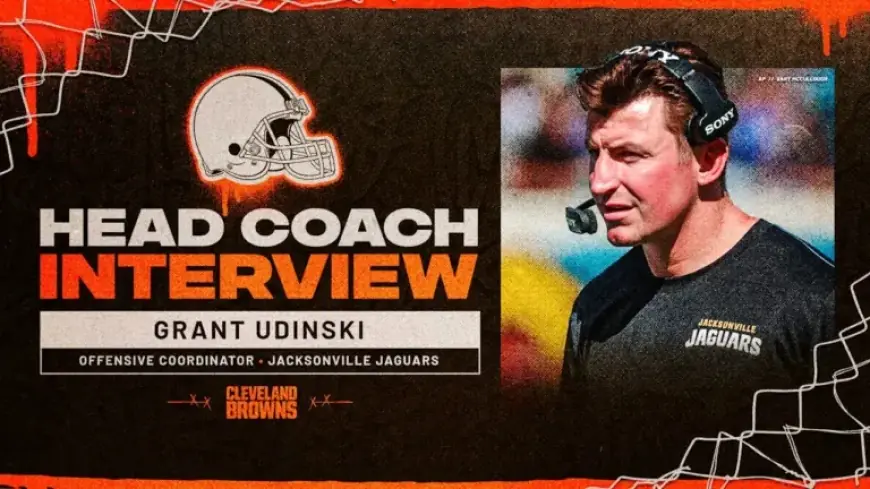 Browns Interview Grant Udinski for Head Coach from Jaguars Coordinator Role