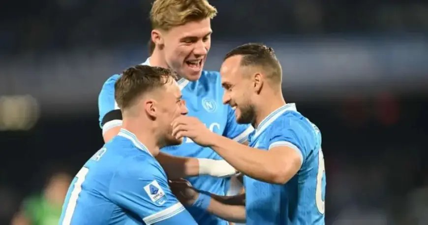 Lobotka’s Early Goal Lifts Napoli Over Sassuolo, Ending Winless Streak