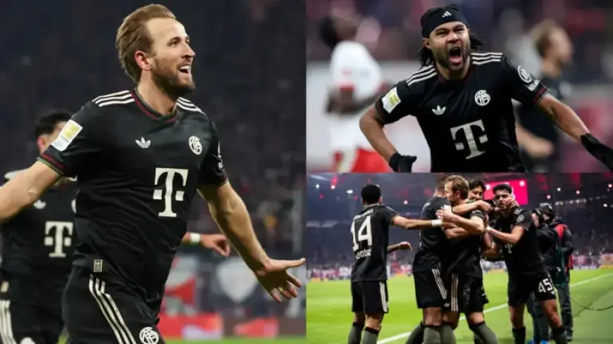 Harry Kane Leads Bayern’s Comeback to Dominate RB Leipzig, Extend Bundesliga Lead