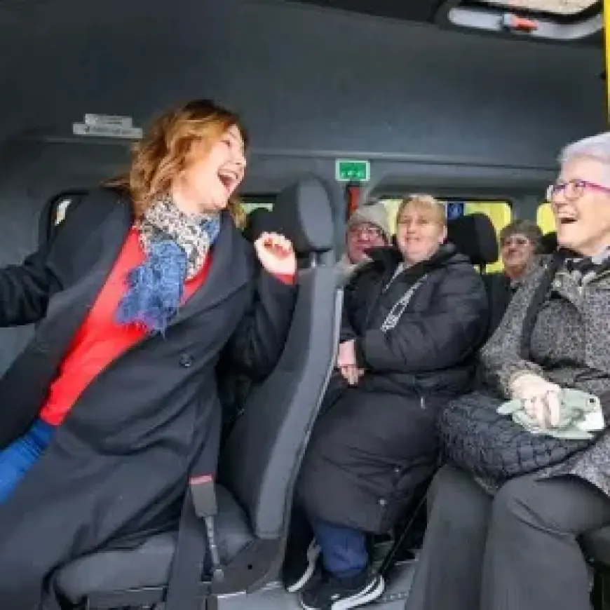 Still Game Star Joins Twechar Community Action’s Minibus Launch