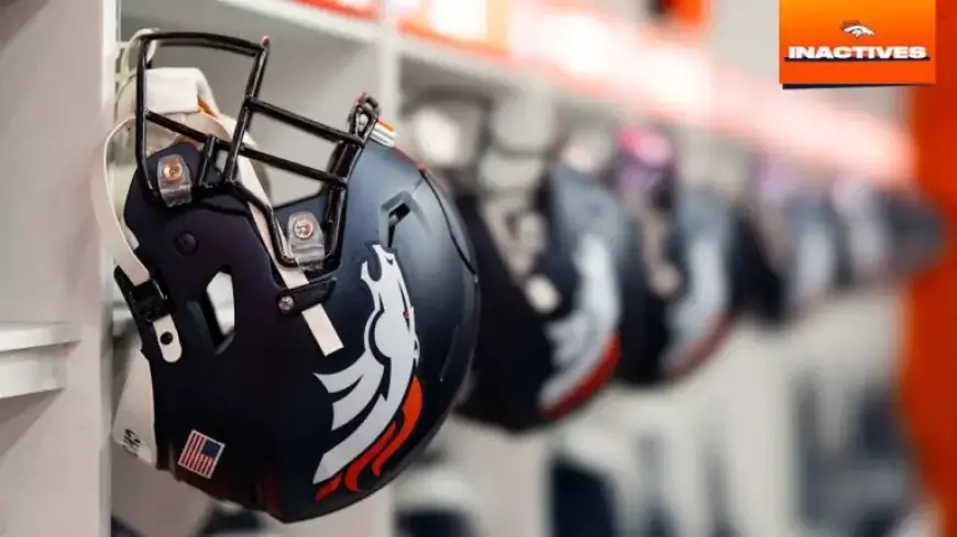 Broncos Reveal Inactive Players for Divisional Round Against Bills