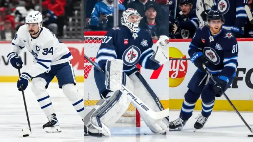 Maple Leafs vs. Jets: Olympic Teammates Face Off in NHL Showdown