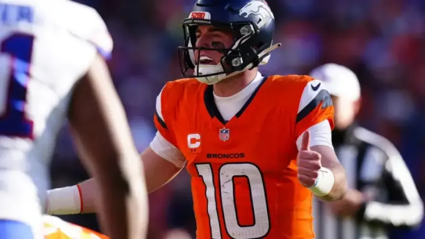Josh Allen Fumble Helps Broncos Secure 20-10 Halftime Lead with Last-Second Field Goal