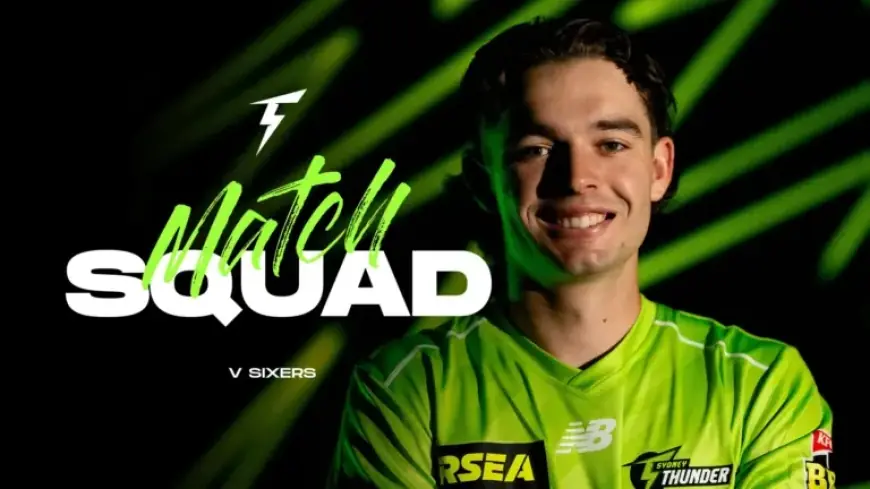 Thunder Unveil Final Squad for KFC BBL15