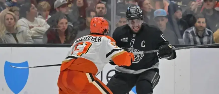 Anze Kopitar Shines in Ducks vs. Kings Rivalry Contributions