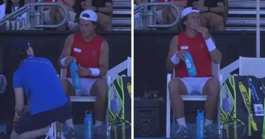 Physio Urgently Attends as Australian Open Star’s Vitals Are Checked