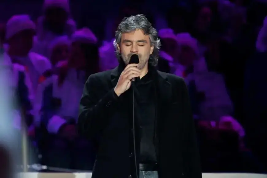 Andrea Bocelli Mesmerizes with Iconic 2006 Winter Olympics Performance