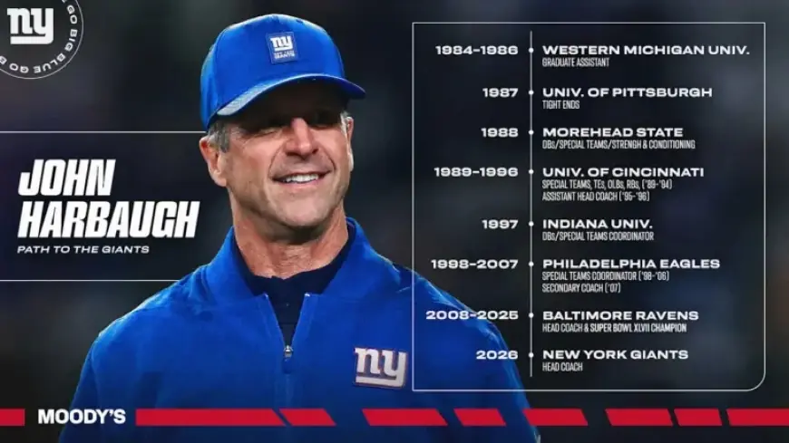 John Harbaugh Joins Giants: Charting His Journey