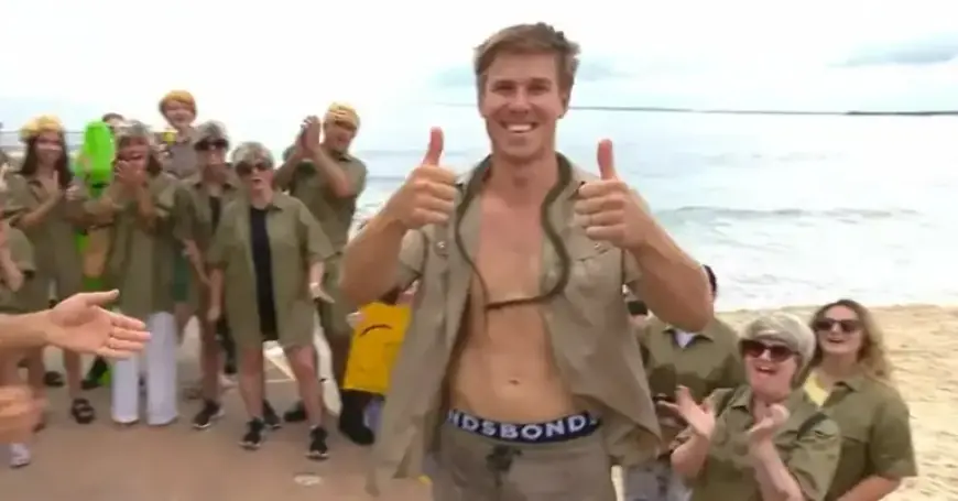 Hometown Hosts Robert Irwin Lookalike Contest to Honor Wildlife Warrior’s Return