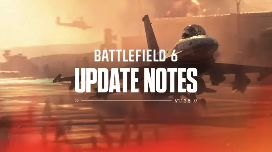 Battlefield 6 Update 1.1.3.5 Enhances Jet Combat and Movement Stability