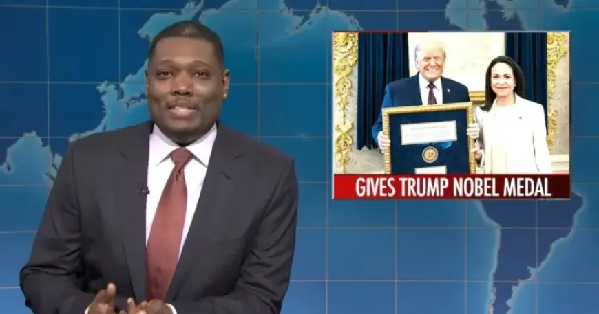 Michael Che Criticizes Trump’s “Psycho” Peace Prize Attempt on SNL