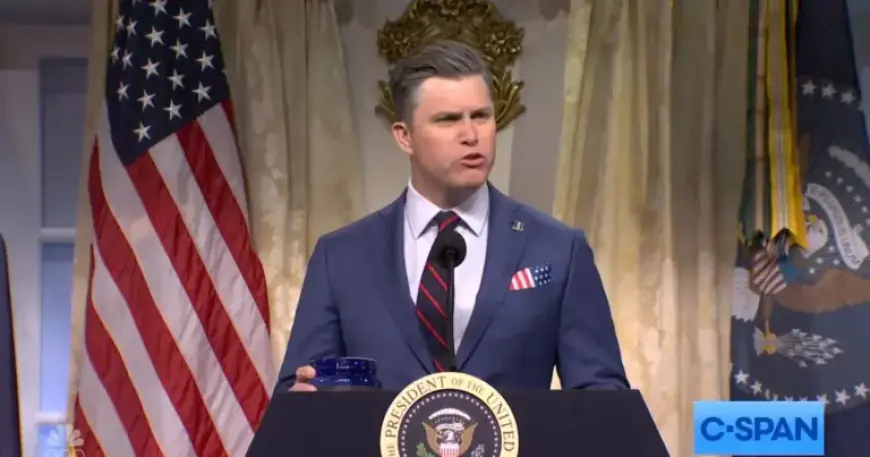 Colin Jost Mocks Pentagon Pete’s Embarrassing Workout Video on SNL