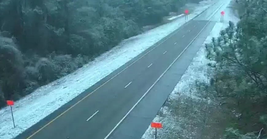 Snow in Florida 2026: Rare Panhandle flakes return as winter storm brushes Georgia and the Southeast