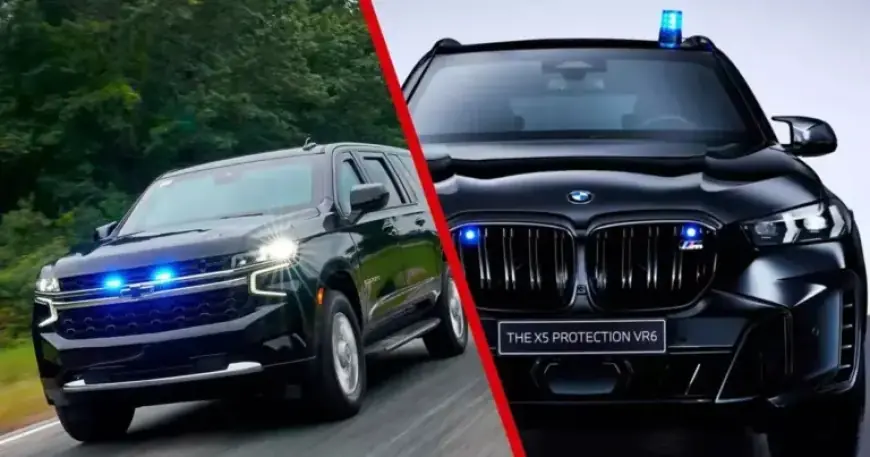 Trump’s FBI Trades Traditional American Cars for Armored German SUVs
