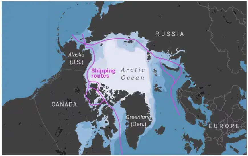 Greenland’s Rising Worth: Trump’s Battle with Melting Ice Sparks Interest
