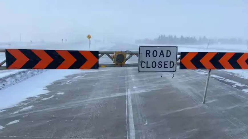 Trans-Canada Highway and 11 Manitoba Roads Closed Due to Hazardous Conditions