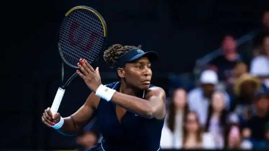 Venus Williams, 45, Sets Record at Australian Open Despite First-Round Exit