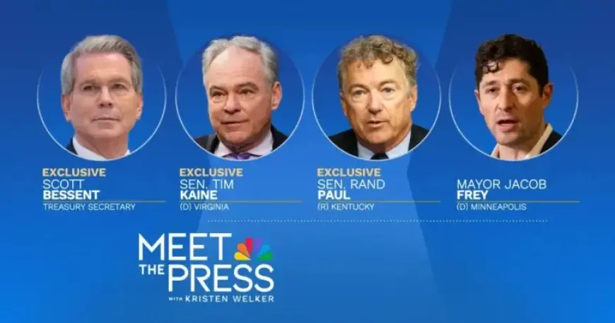Sec. Scott Bessent, Sen. Rand Paul, Sen. Tim Kaine, Mayor Frey to Meet