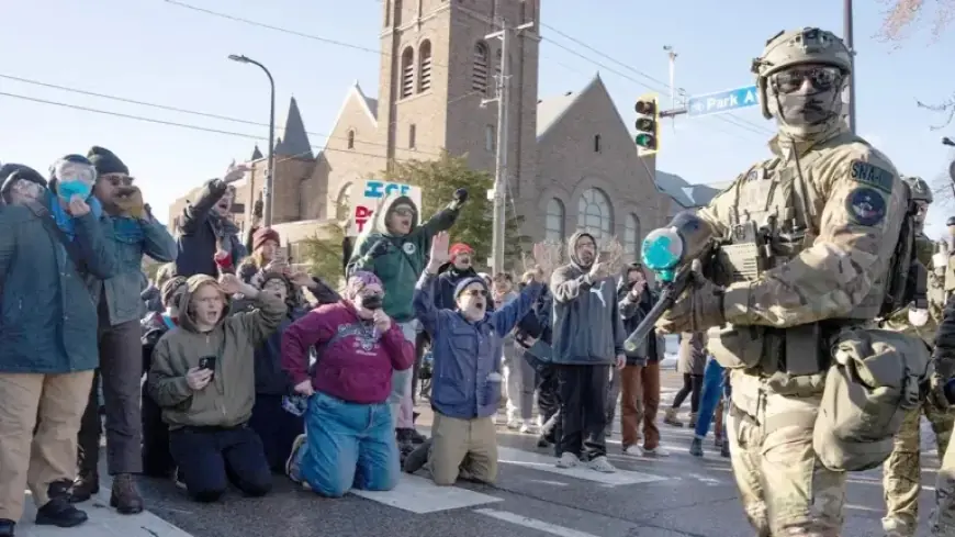 Protesters Storm Minnesota Church Over Pastor’s ICE Allegations
