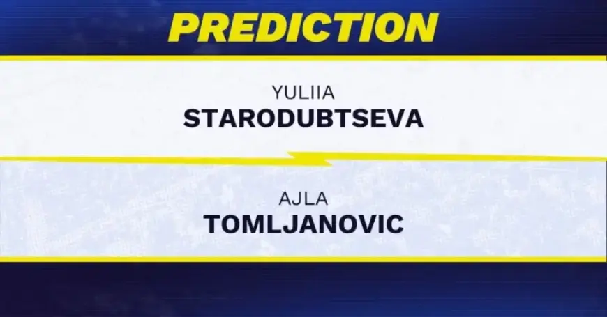 Predicting Yuliia Starodubtseva vs. Ajla Tomljanovic: Australian Open 2026 Odds and Picks