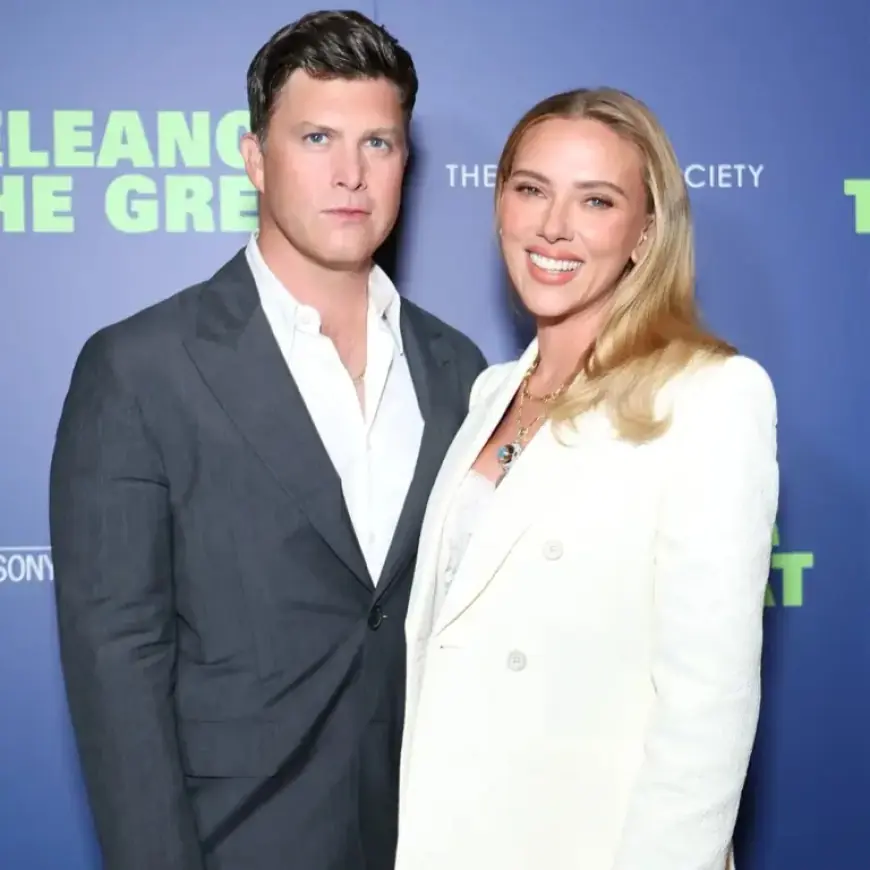 Colin Jost Comments on Scarlett Johansson’s Loss of Top-Grossing Title