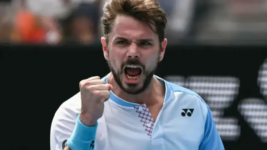 Wawrinka Triumphs to Extend Australian Open Journey in Farewell Appearance