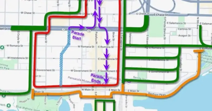 MLK Day Parades and Celebrations Set for Monday with New Pensacola Route