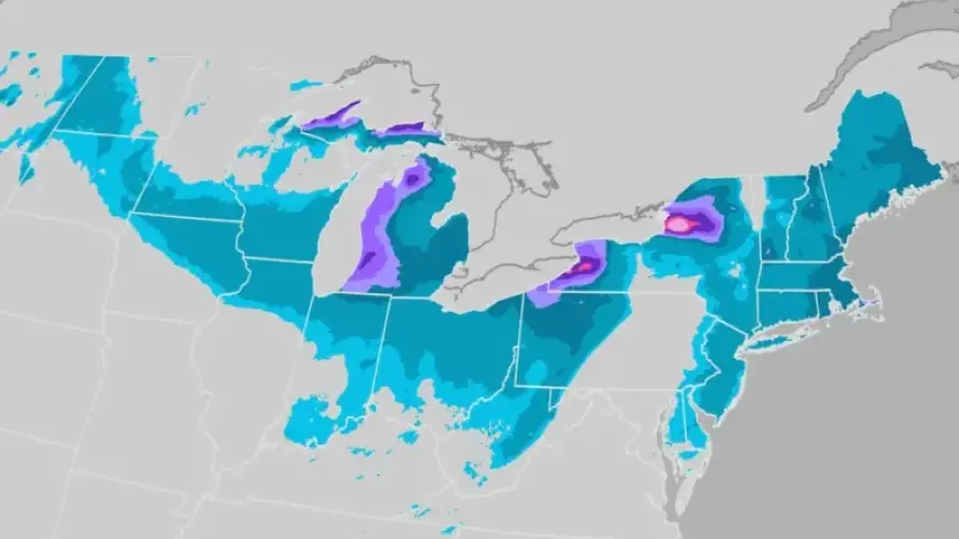Relentless Snowstorms Bring Wind and Extreme Cold to Eastern U.S. This Week