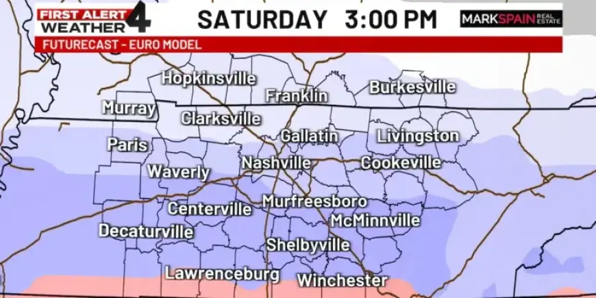 First Major Winter Storm of the Season Targets Middle Tennessee