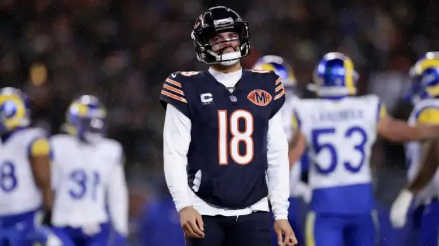 Bears QB Caleb Williams Frustrated by OT Loss to Rams