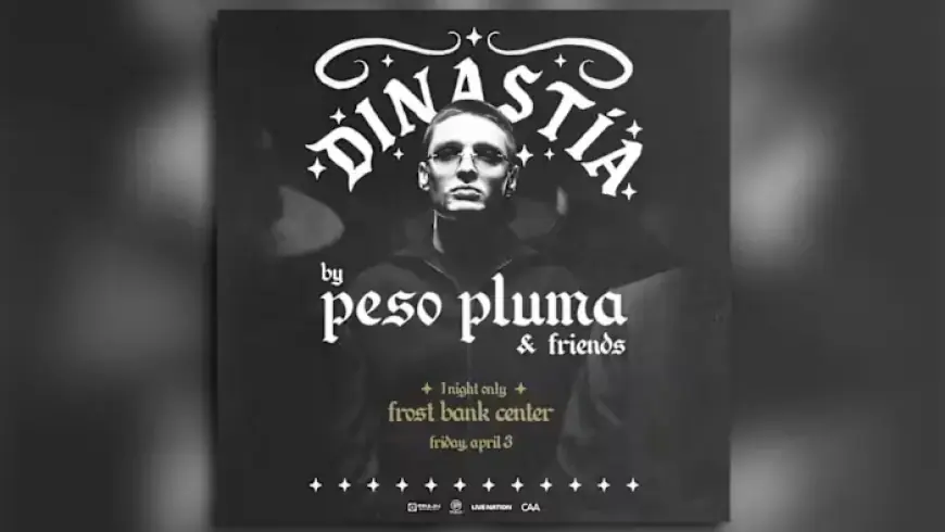 Peso Pluma’s ‘Dinastia’ Tour to Hit Frost Bank Center in April
